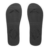 Men's Black Thongs - Boomerangz Footwear
