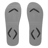 Men's Black/Grey Thongs - Boomerangz Footwear