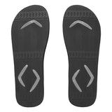 Men's Grey/Black Thongs - Boomerangz Footwear